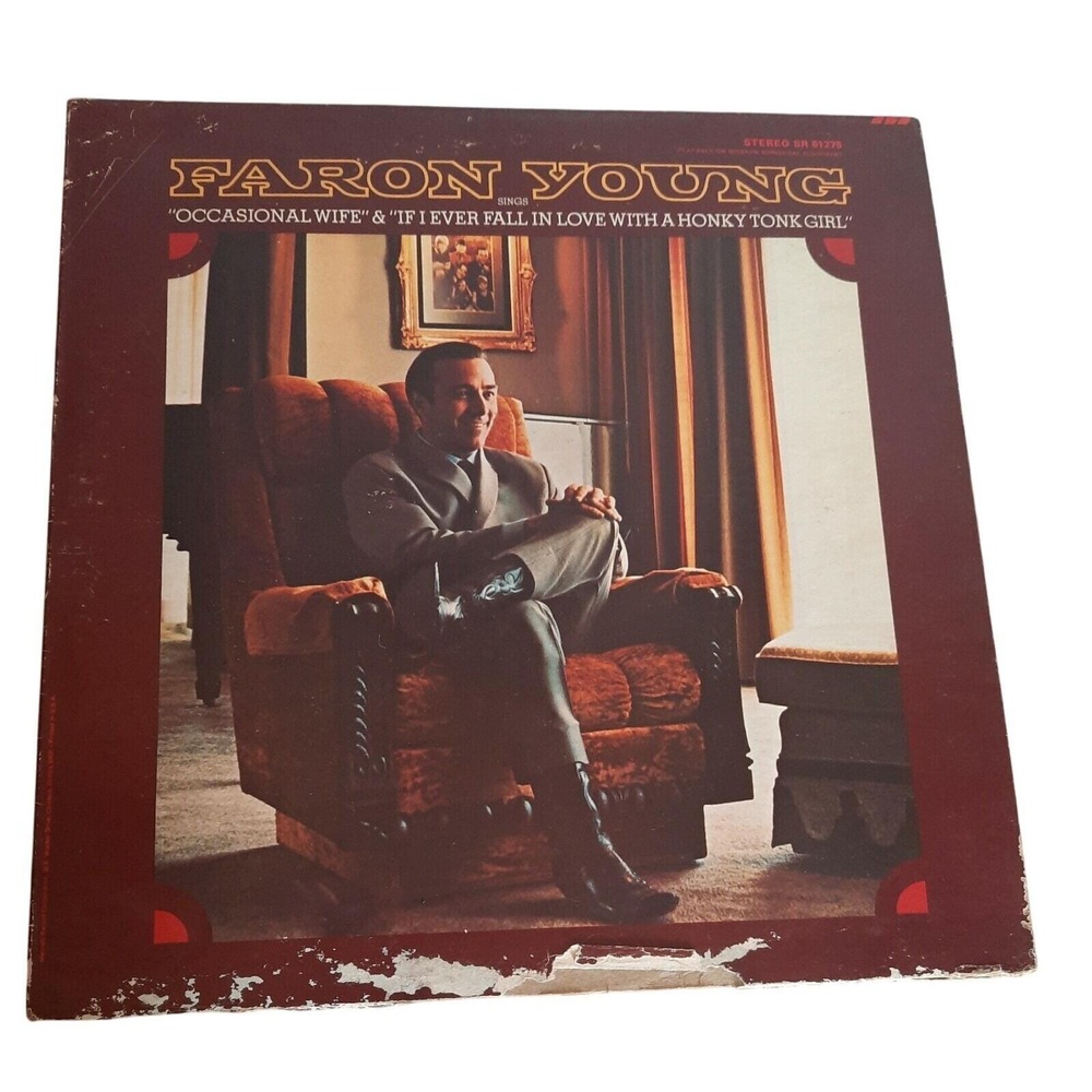 Faron Young LP Occasional Wife SR 61229 Mercury‎ Stereo 60s Classic Country